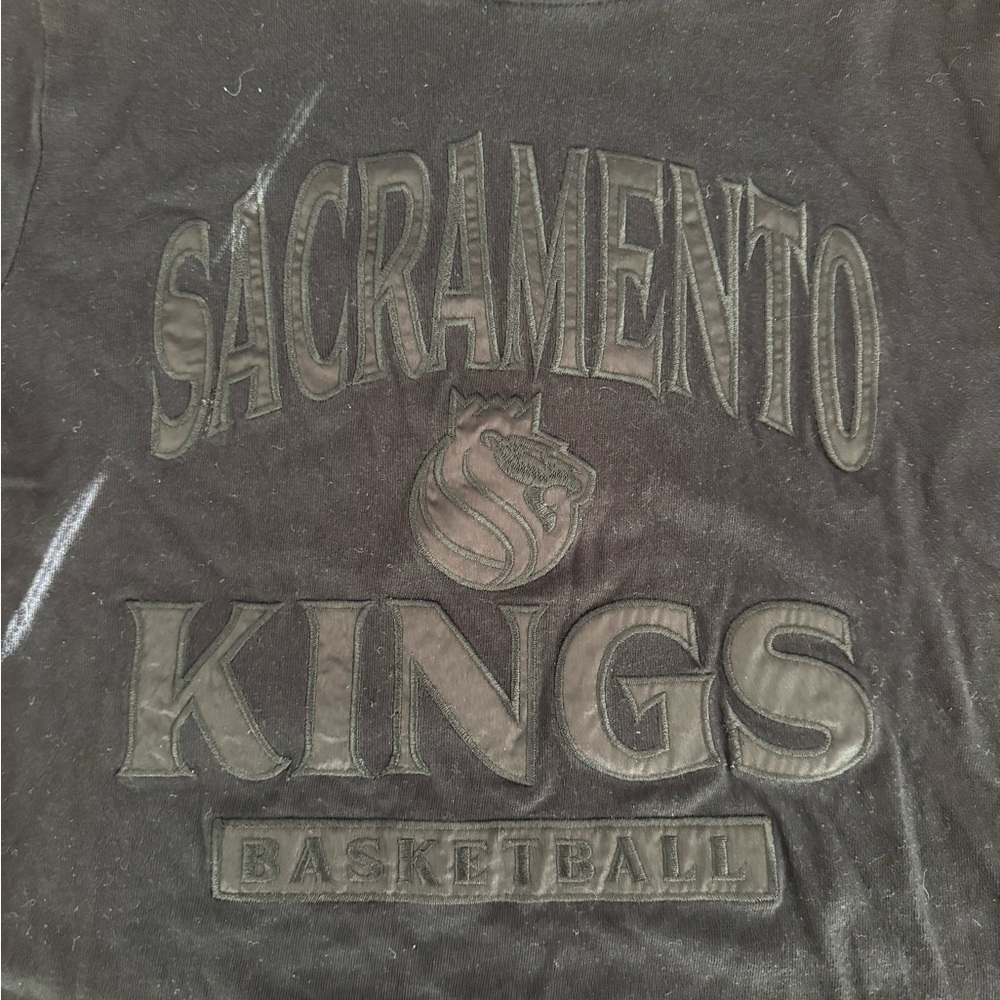Sacramento Kings Embossed Basketball Tee